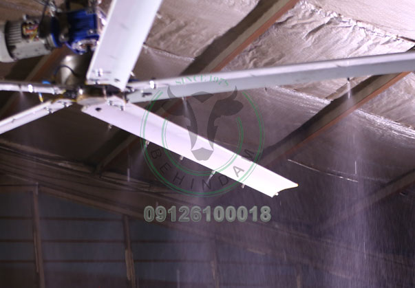 خرید مه پاش صنعتی دامداری